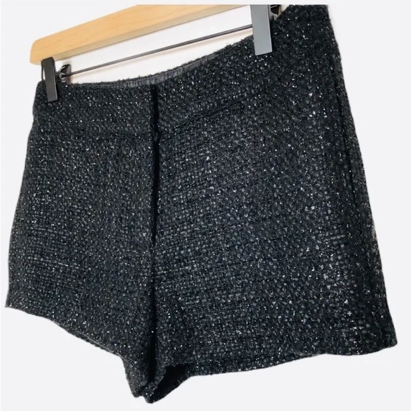 Forever 21 BLACK SHIMMER SHORTS 🔥🔥3 for $20 EUC - Picture 1 of 5